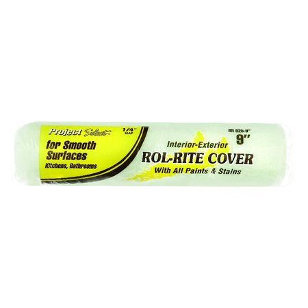 ROL-RITE Linzer  Polyester 9 in. W X 1/4 in. Regular Paint Roller Cover RR925A